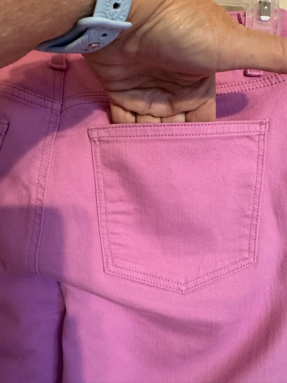 Talbot's Rose-Pink Crop Jegging    6 PETITE   Spring/Summer     #10 - Picture 7 of 8